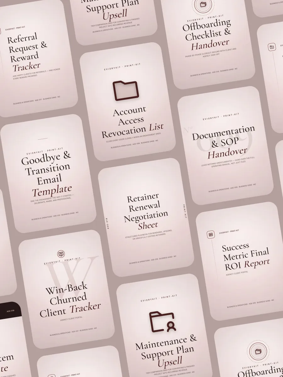 Client Feedback Retention and Offboarding