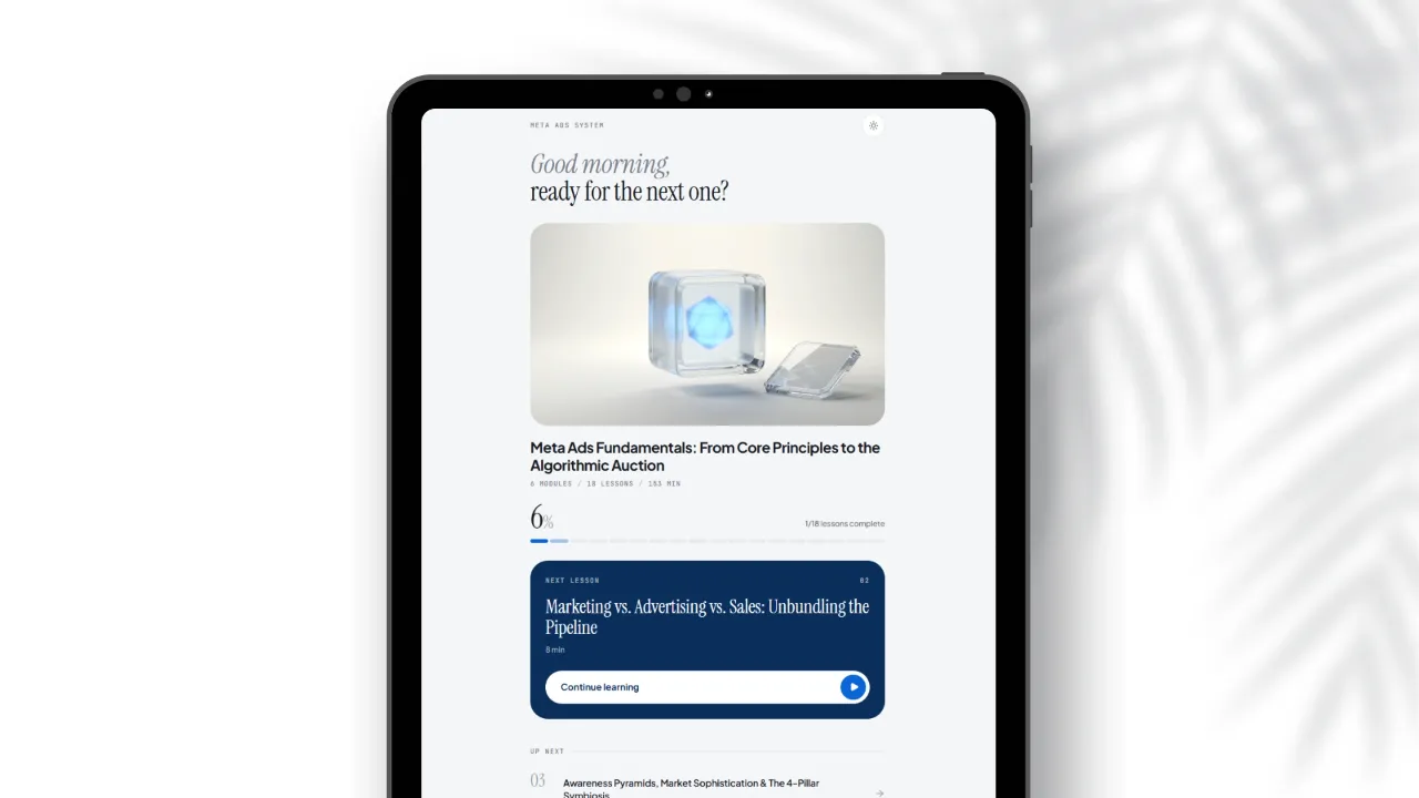 Meta Ads Fundamentals