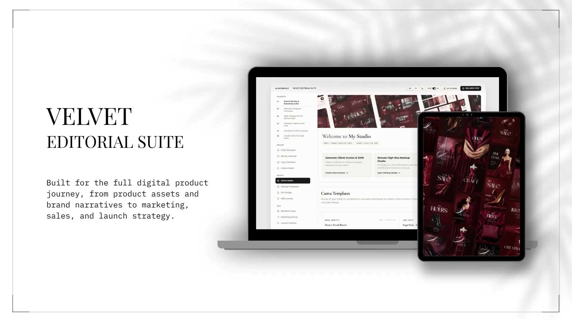 Velvet Editorial Suite